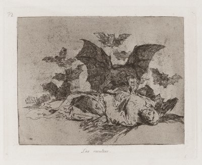 Las resultas, Planche 72 de Los desastres de la guerra - Francisco de Goya