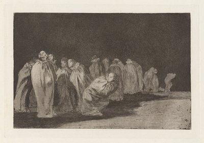 Les hommes en sacs - Francisco de Goya
