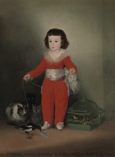 Manuel Osorio Manrique de Zuñiga - Francisco de Goya