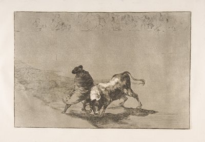 Planche 14 de la Tauromaquia: L