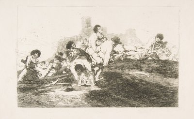 Planche 24 de Les Désastres de la Guerre : Ils peuvent encore être utiles, 1810 - Francisco de Goya