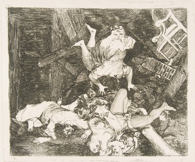 Planche 30 des Désastres de la Guerre: Ravages de la Guerre - Francisco de Goya