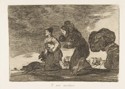 Planche 45 de Les Désastres de la Guerre - Francisco de Goya