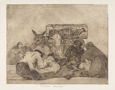 Planche 66 des Désastres de la guerre Los Desastres de la Guerra..., après 1814-15 publié 1863 - Francisco de Goya