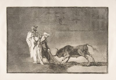 Planche 6 de La Tauromachie : Les Maures font un jeu différent dans l