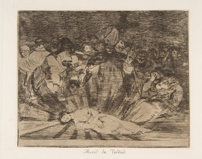 Planche 79 des Désastres de la guerre, après 1814-15 publié en 1863 - Francisco de Goya