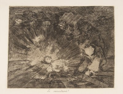 Planche 80 des Désastres de la guerre : Wil... - Francisco de Goya