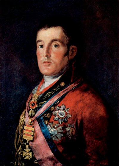 Portrait du maréchal Arthur Wellesley, 1er duc de Wellington, vers 1814 - Francisco de Goya