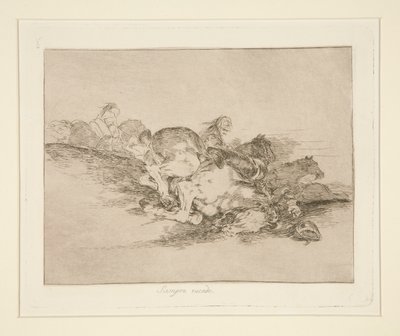 Siempre sucede (Ça arrive toujours), pl. 8 de Los desastres de la guerra (Les désastres de la guerre) - Francisco de Goya
