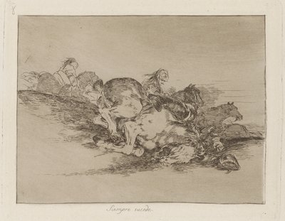 Siempre sucede (Cela arrive toujours), pl. 8 de la série Los desastres de la guerra (Les Désastres de la guerre) - Francisco de Goya