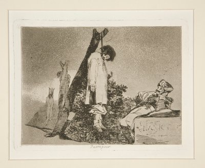 Tampoco, pl. 36 de Los desastres de la guerra - Francisco de Goya