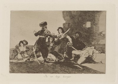 Ya no hay tiempo - Francisco de Goya