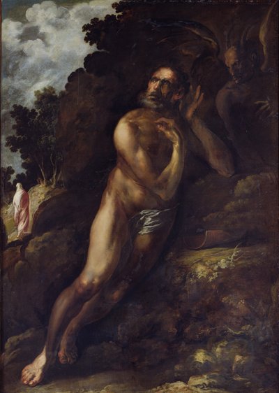 Job tenté par le Diable, 1636 - Francisco Herrera