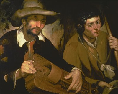 Le Joueur de vielle aveugle, c.1640 - Francisco Herrera