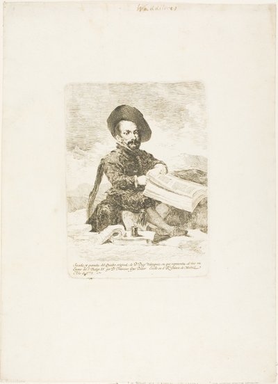 Un nain - Francisco Jose de Goya y Lucientes