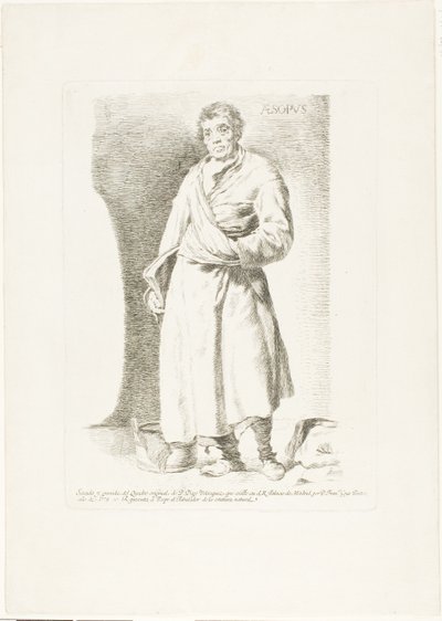 Ésope - Francisco Jose de Goya y Lucientes