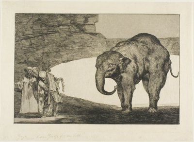 Folie animale, de Disparates - Francisco Jose de Goya y Lucientes