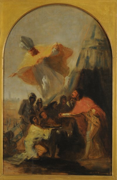 Apparition de Saint Isidore à Saint Roi Fernando devant - Francisco Jose de Goya y Lucientes