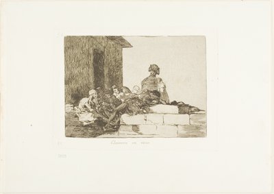 Les Appels sont en Vain, planche 54 de Les Désastres de la Guerre - Francisco Jose de Goya y Lucientes