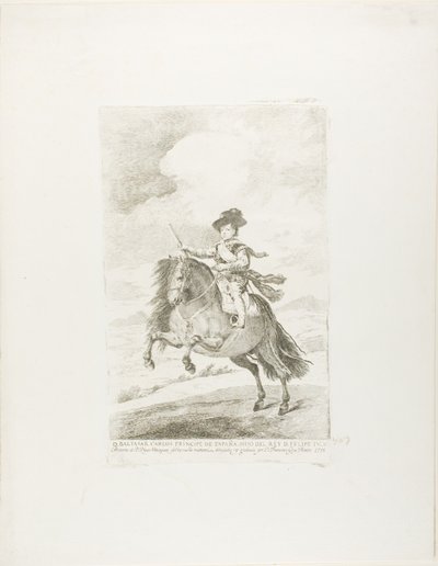 Baltasar Carlos - Francisco Jose de Goya y Lucientes