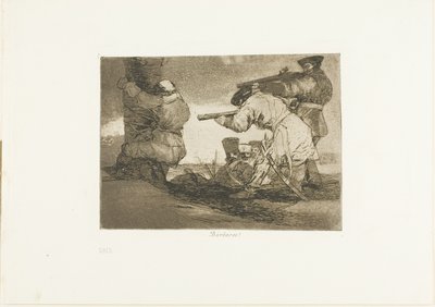 Barbares!, planche 38 de Les Désastres de la guerre - Francisco Jose de Goya y Lucientes
