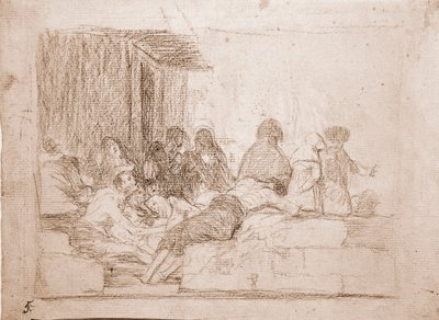 Les Désastres de la guerre : Vaines plaintes - Francisco de Goya