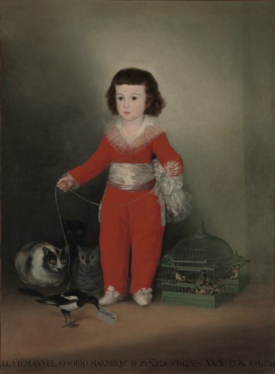 Don Manuel Osorio Manrique de Zuniga (1784-92) - Francisco de Goya