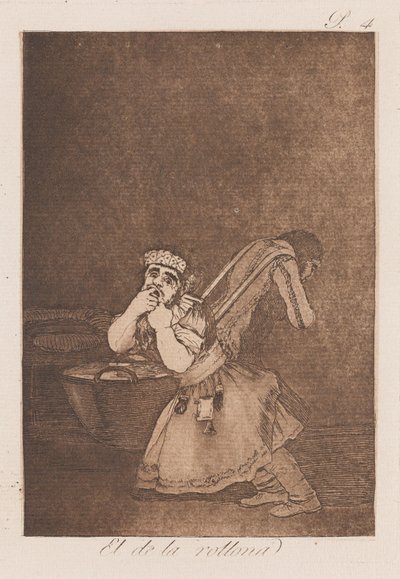 El de la Rollona, fin 18ème-début 19ème siècle (impression) - Francisco de Goya