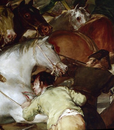 El dos de Mayo (détail) - Francisco de Goya
