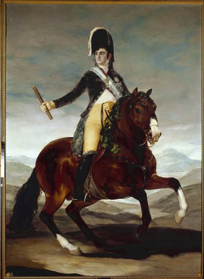 Portrait équestre de Ferdinand VII (1784-1833) - Francisco de Goya