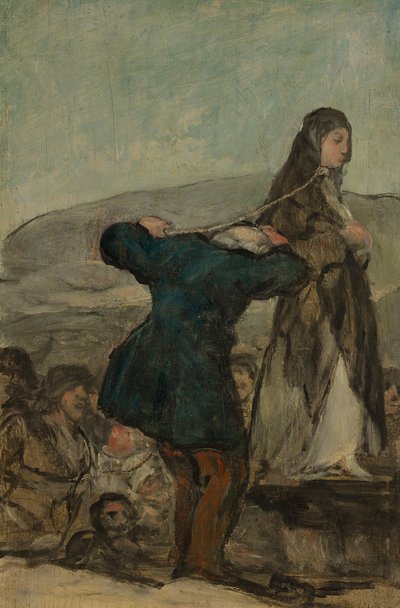 Exécution de sorcières - Francisco Jose de Goya y Lucientes