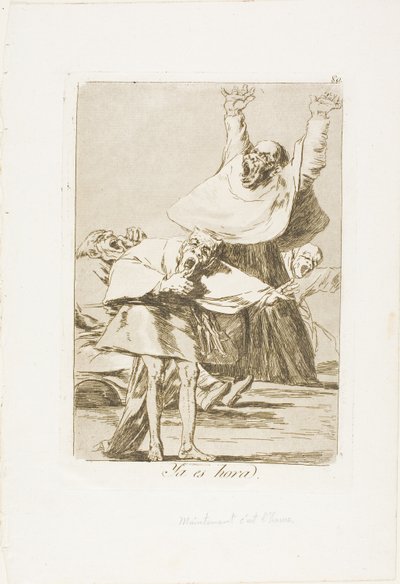 Il est temps, planche 80 de Los Caprichos - Francisco Jose de Goya y Lucientes