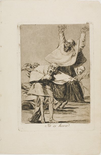 Il est temps, planche 80 de Los Caprichos - Francisco Jose de Goya y Lucientes