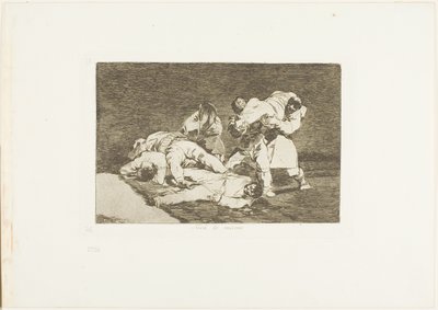 Ce sera pareil, planche 21 de Les Désastres de la guerre - Francisco Jose de Goya y Lucientes