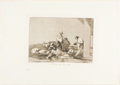 Il ne sert à rien de crier, planche 58 des Désastres de la guerre - Francisco Jose de Goya y Lucientes