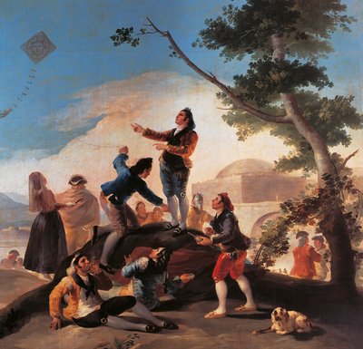 Cerf-volant - Francisco Jose de Goya y Lucientes