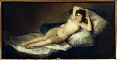 La maja desnuda - Francisco Jose de Goya y Lucientes