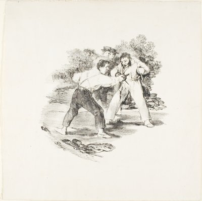Duel moderne - Francisco Jose de Goya y Lucientes