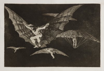 Modo de volar - Francisco Jose de Goya y Lucientes