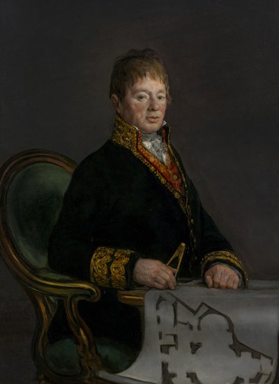 Portrait de Don Juan Antonio Cuervo, 1819 - Francisco de Goya
