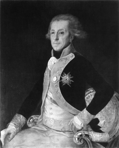 Portrait du général Ricardos - Francisco Jose de Goya y Lucientes