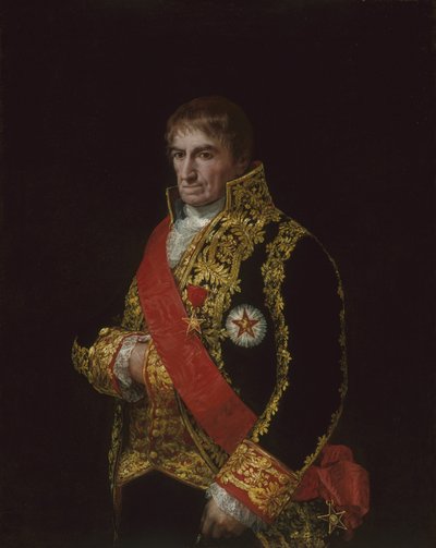 Portrait du général José Manuel Romero, c.1810 - Francisco de Goya