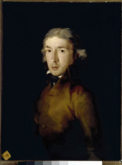 Portrait de Leandro Fernandez de Moratin, poète et dramaturge espagnol - Francisco de Goya
