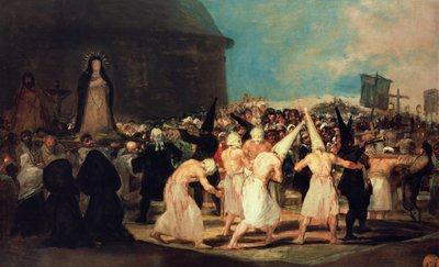 Procession des flagellants - Francisco de Goya