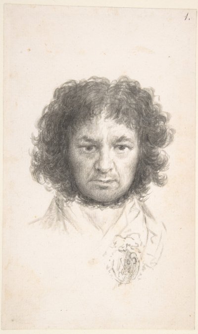 Autoportrait, c.1796 - Francisco Jose de Goya y Lucientes