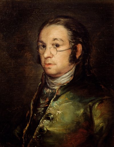 Autoportrait avec lunettes - Francisco de Goya