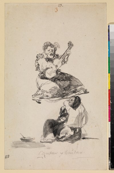 Chant et danse - Francisco de Goya