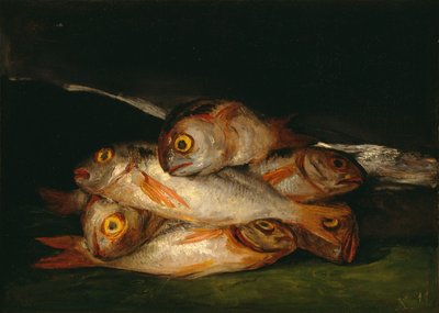 Nature Morte avec Dorade - Francisco de Goya