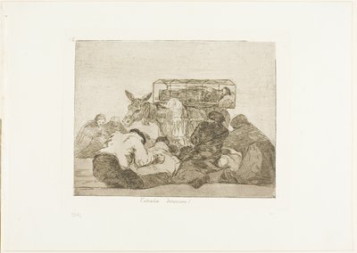 Étrange Dévotion!, planche 66 des Désastres de la Guerre - Francisco Jose de Goya y Lucientes