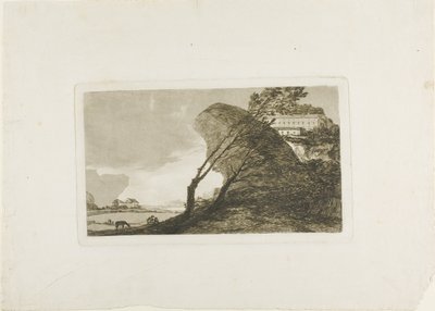 Le Grand Rocher - Francisco Jose de Goya y Lucientes